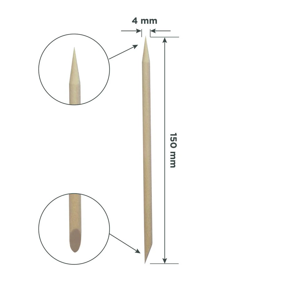 STALEKS EXPERT Bâtonnet de buis, 150 mm (100 pièces)