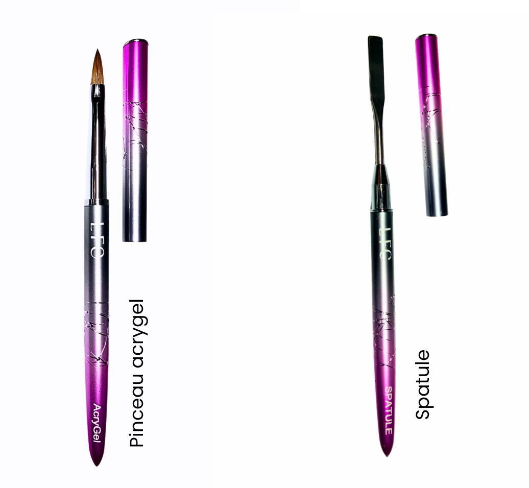 KIT acrygel : Pinceau + Spatule