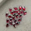 Diamants formes - Rubis métalissé - Goutte 5x3mm