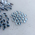 Diamants formes - Souffle Bleu - Micro ovale