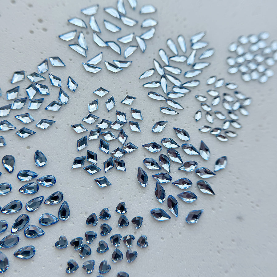 Diamants formes - Souffle Bleu - Micro ovale
