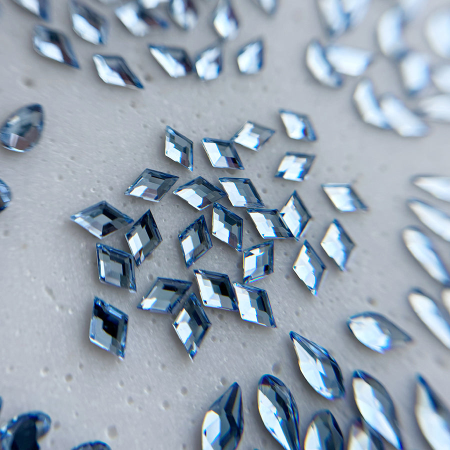 Diamants formes - Souffle Bleu - Micro ovale