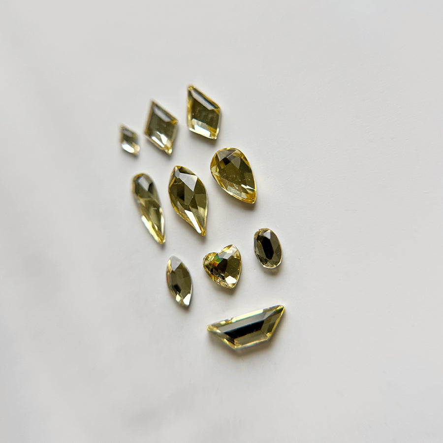 Diamants formes- Yuzu - Petite feuille