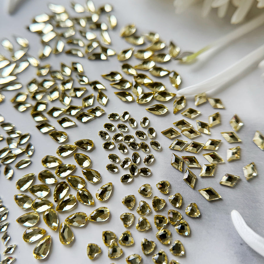 Diamants formes- Yuzu - Petite feuille