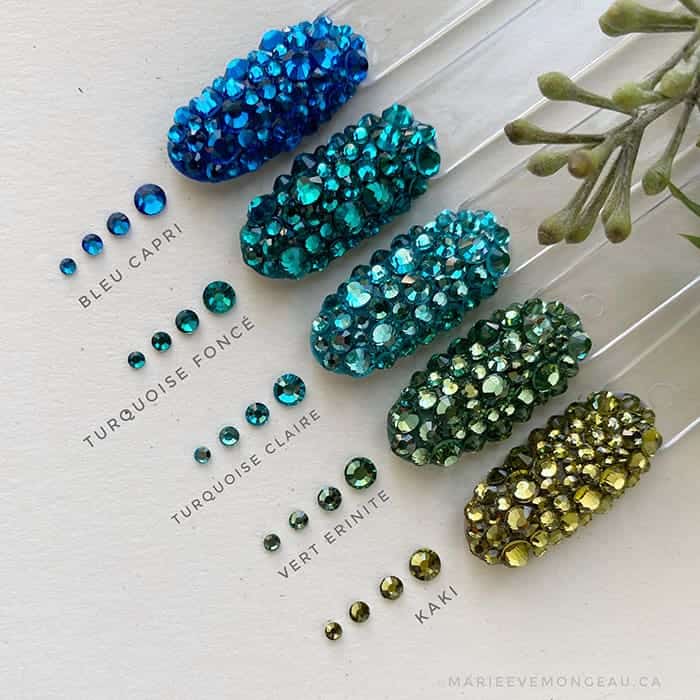 Diamants ronds à dos plat - Erinite