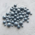 Perles Bleu gris
