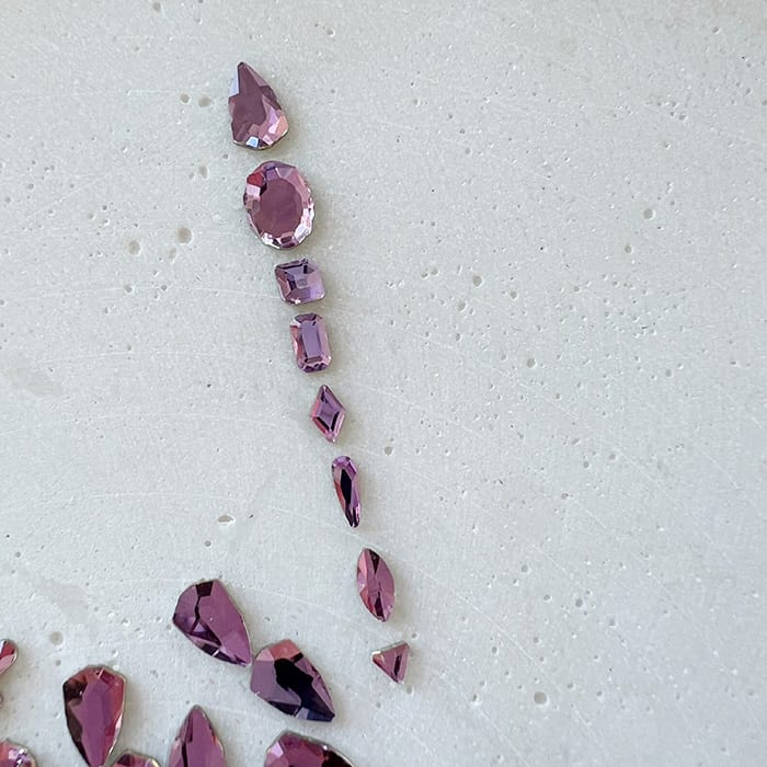 Diamants formes- Tulipe - Petit octogone