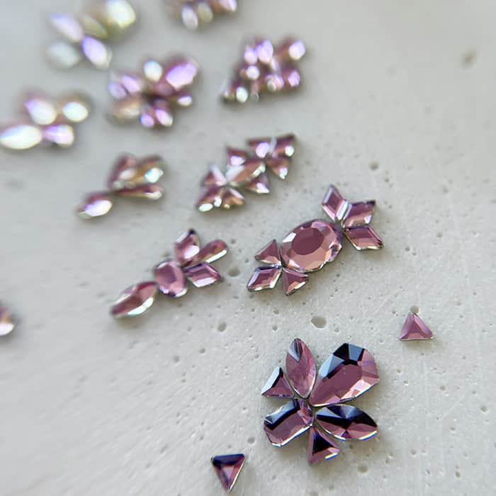 Diamants formes- Tulipe - Petit octogone