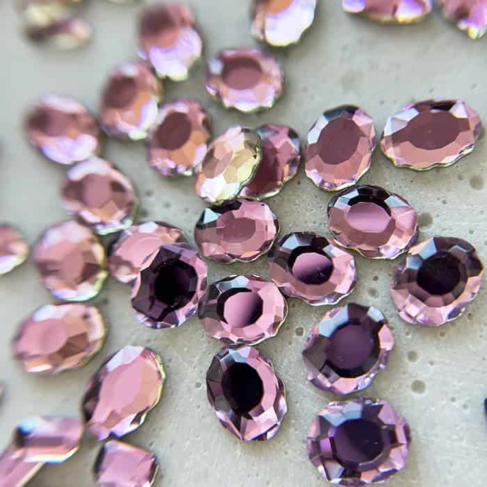 Diamants formes- Tulipe - Ovale fleuri