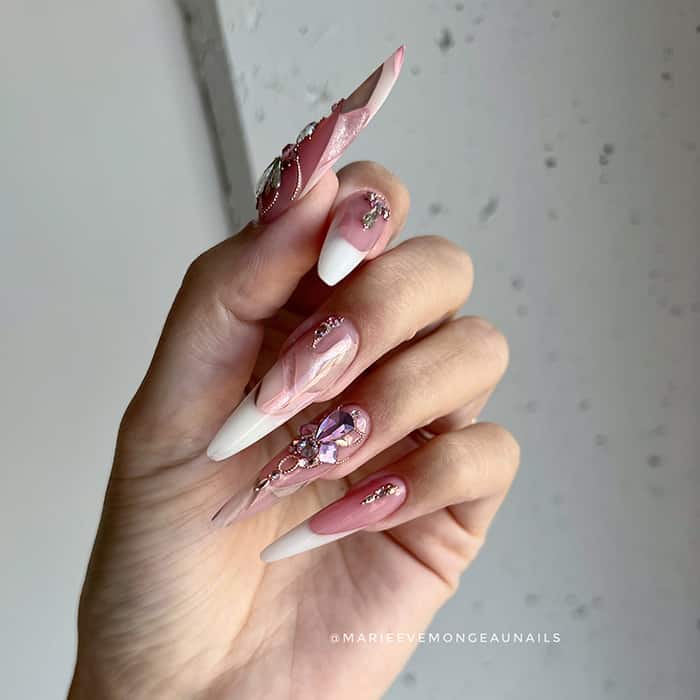 Diamants formes- Tulipe - Petit octogone