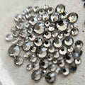 Diamants ronds à dos plat - Gris de fer