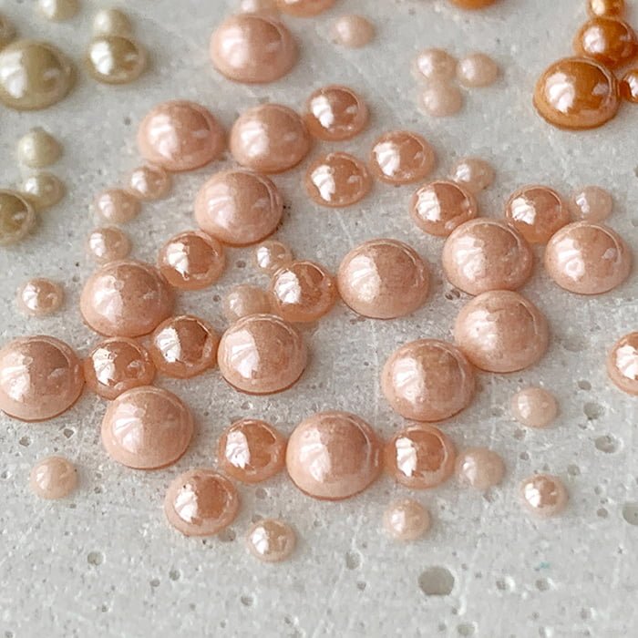 Perles Latté à la rose