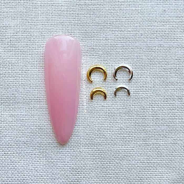 Bijoux métal - Lune - Argent Gros