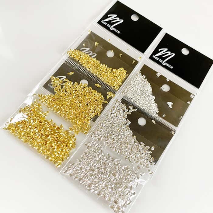 Bijoux métal - Ovale - Or Mini