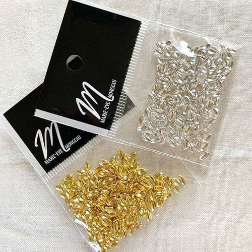 Bijoux métal - Ovale - Or Mini