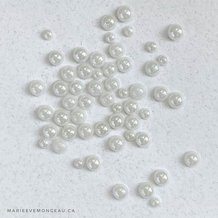 Perles - Blanc
