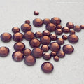 Diamants ronds à dos plat - Améthyste perlée