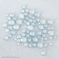 Diamants ronds à dos plat - Eau de pluie